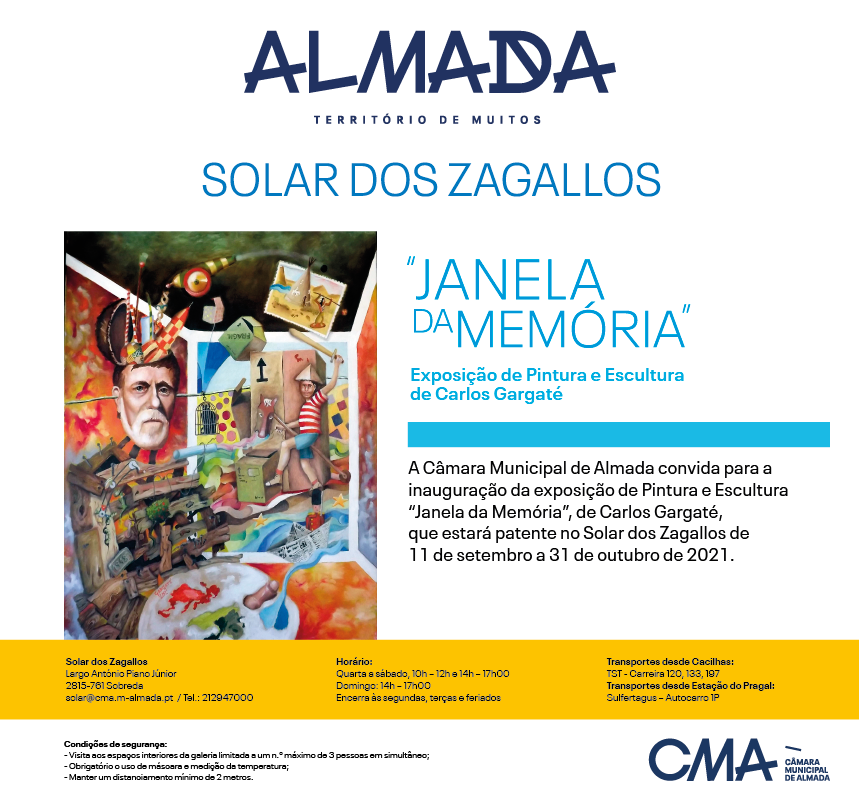 Janela da Memoria Exp Carlos Gargate Convite