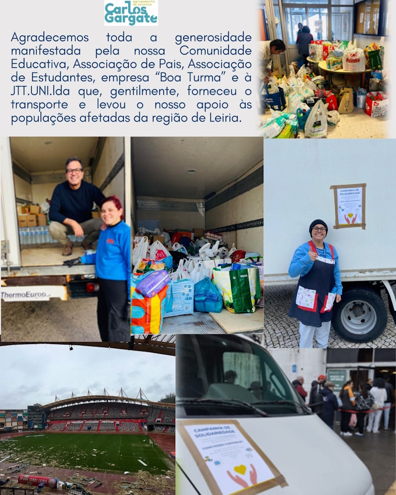 Agradecimento Leiria